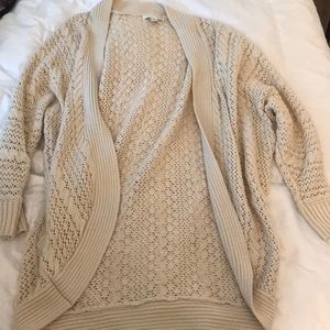 Cream sweater